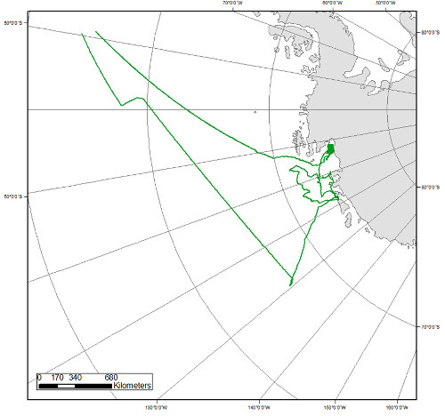 NBP0901 ship tracks