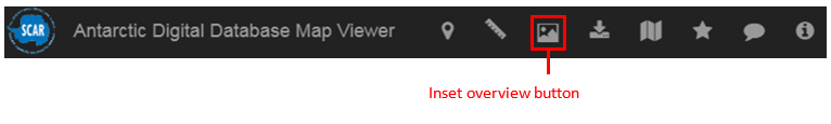 Inset overview button